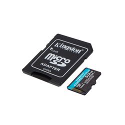 KINGSTON  TARJETA DE MEMORIA MICRO-SD 512GB CANVAS GO! PLUS UHS-I CLASE 10 U3 V30 A2 /ADAPTADOR SD