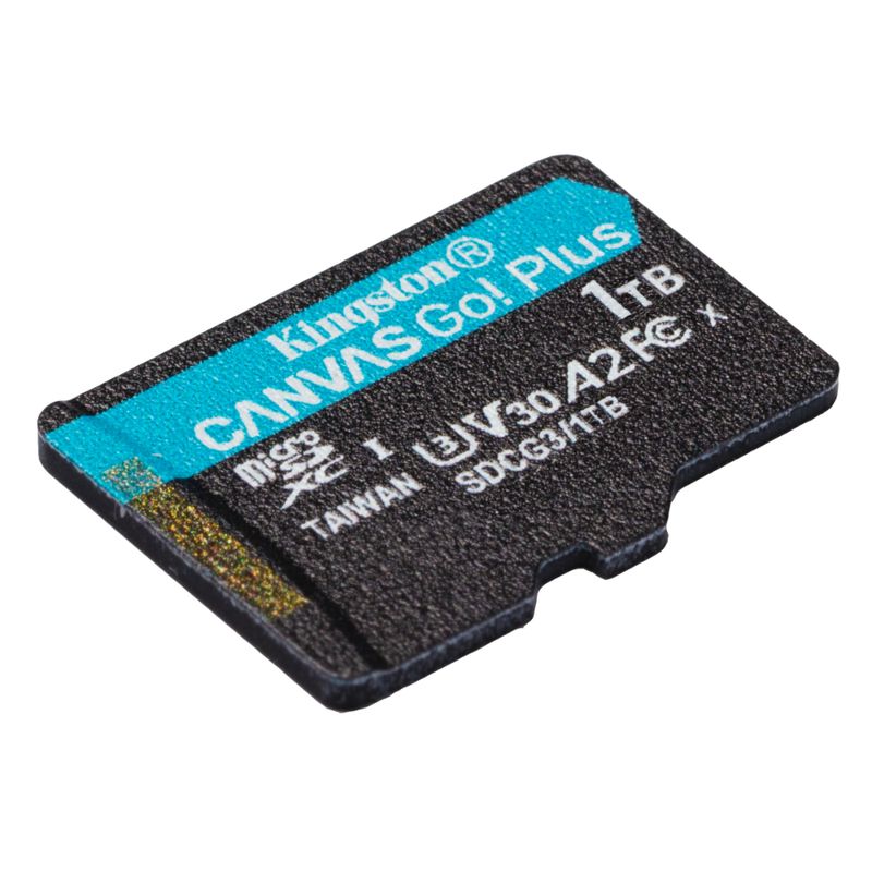 KINGSTON TARJETA DE MEMORIA MICRO-SD 1TB  CANVAS GO! PLUS UHS-I CLASE 10 U3 V30 A2 /ADAPTADOR SD