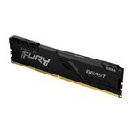 KINGSTON MEMORIA RAM 8GB 3200MHZ DDR4 CL16 DIMM FURY BEAST BLACK
