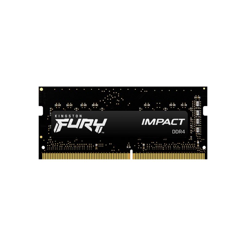 KINGSTON MEMORIA RAM 16GB 3200MHZ DDR4 CL20 SODIMM FURY IMPACT