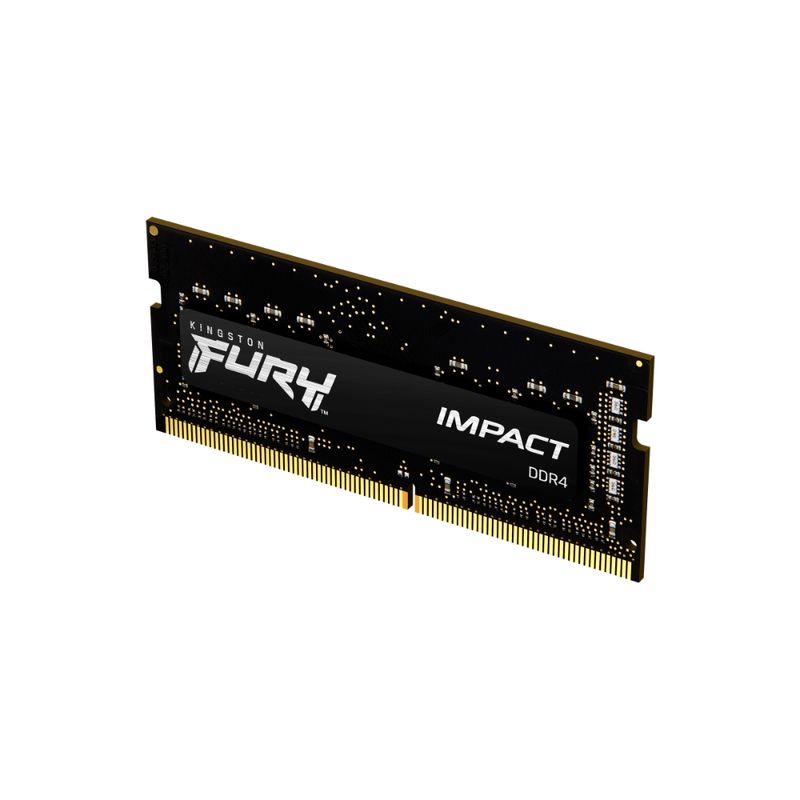 KINGSTON MEMORIA RAM 8GB 3200MHZ DDR4 CL20 SODIMM FURY IMPACT