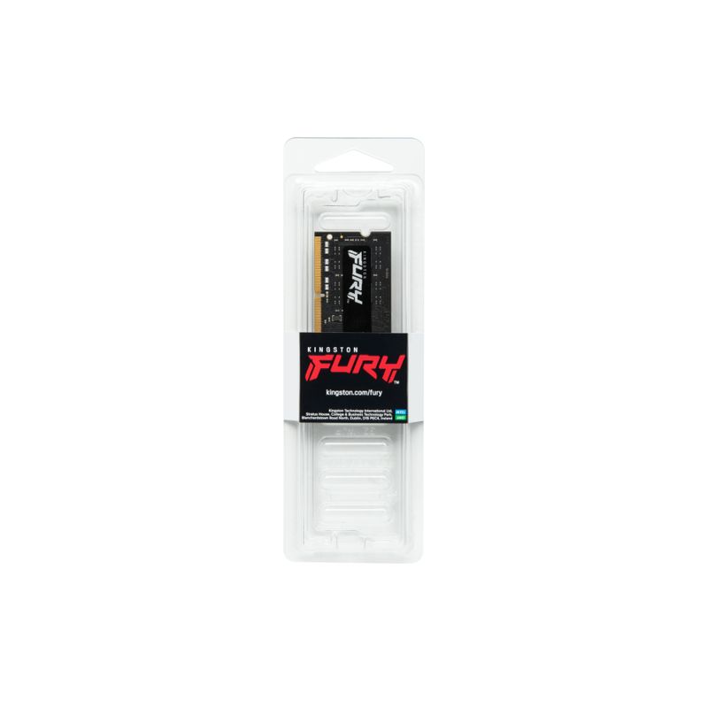 KINGSTON MEMORIA RAM 8GB 3200MHZ DDR4 CL20 SODIMM FURY IMPACT