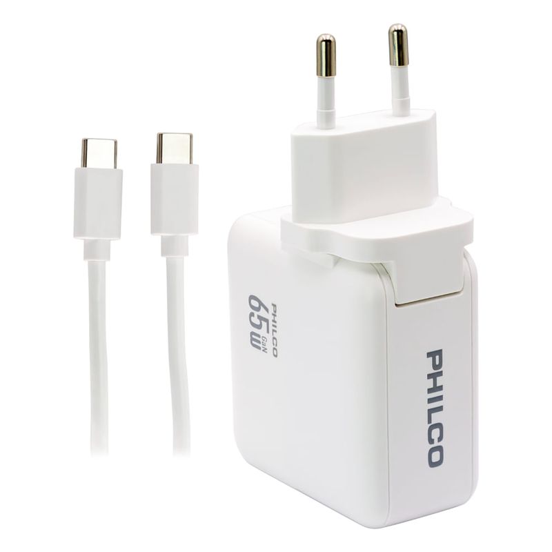 Cargador-Gan-Super-Rapido-65W-3.0---Cable-Usb-C-Usb-C-Smartphone-Notebook-Cargadores-Notebooks