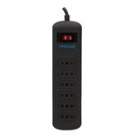 ALARGADOR-1.5MT---6-TOMAS-NEGRO---PROTECCION-PHILCO