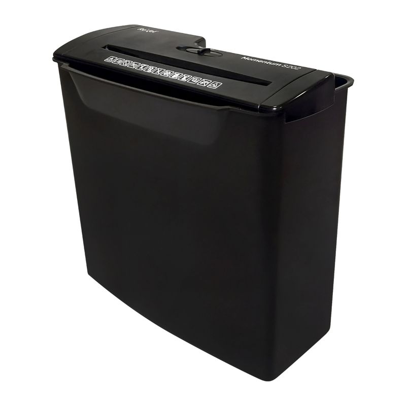 TRITURADORA DE PAPEL REXEL MOMENTUM S202 9LITROS COLOR BLACK