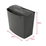 TRITURADORA DE PAPEL REXEL MOMENTUM S202 9LITROS COLOR BLACK