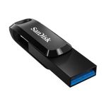 SANDISK PENDRIVE 256GB DUAL DRIVE GO USB C Y A  SDDDC3-256G-G46