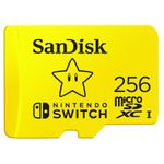 SANDISK TARJETA DE MEMORIA MICRO-SD 256GB NINTENDO SWITCH 100MB/s - 90MB/s