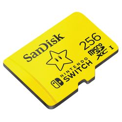 SANDISK TARJETA DE MEMORIA MICRO-SD 256GB NINTENDO SWITCH 100MB/s - 90MB/s