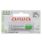 AIWA BLISTER PILAS X 1  RECARGABLE AAA 15V  800 MHA  RR33PS