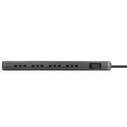 BTICINO ALARGADOR ELECTRICO 10A ULTRASLIM 4 TOMAS BIPASO 10/16A 1,5M GRIS