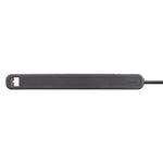 BTICINO ALARGADOR ELECTRICO 10A ULTRASLIM 4 TOMAS BIPASO 10/16A 1,5M GRIS