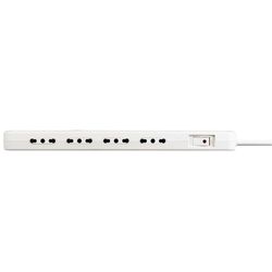 BTICINO ALARGADOR ELECTRICO 10A ULTRASLIM 4 TOMAS BIPASO 10/16A 1,5M BLANCO
