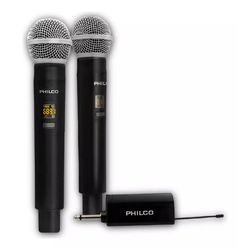 PHILCO PACK DE MICROFONOS INALAMBRICOS UHF WM-314 HIFI EDITION