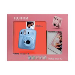 INSTAX PACK CAMARA  MINI CELESTE + 10 PELICULAS