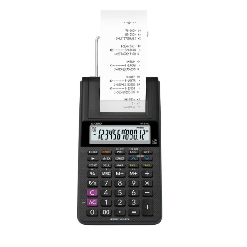 Sumadora-Con-Impresion-Casio-Escritorio