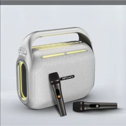 HIFUTURE PARLANTE KARAOKE MUSICBOX 200 SILVER