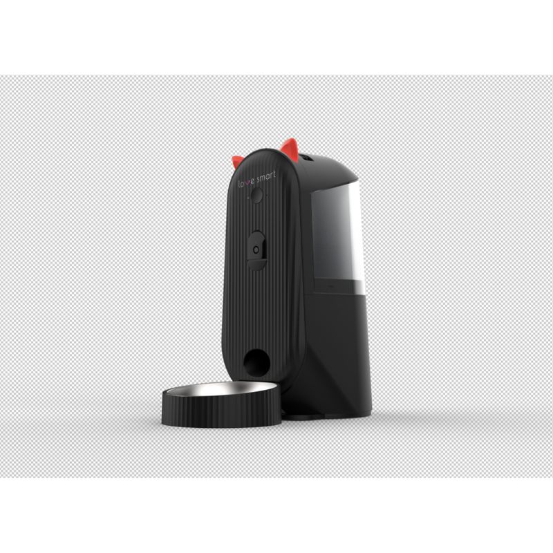 LOVE-SMART-ALIMENTADOR-INTELIGENTE-PARA-MASCOTAS-CON-WIFI-FSC-03-BLACK