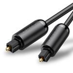 Cable De Audio Optico Toslink 3M M/M Ugreen Av122 Cables Adaptadores y Conectores