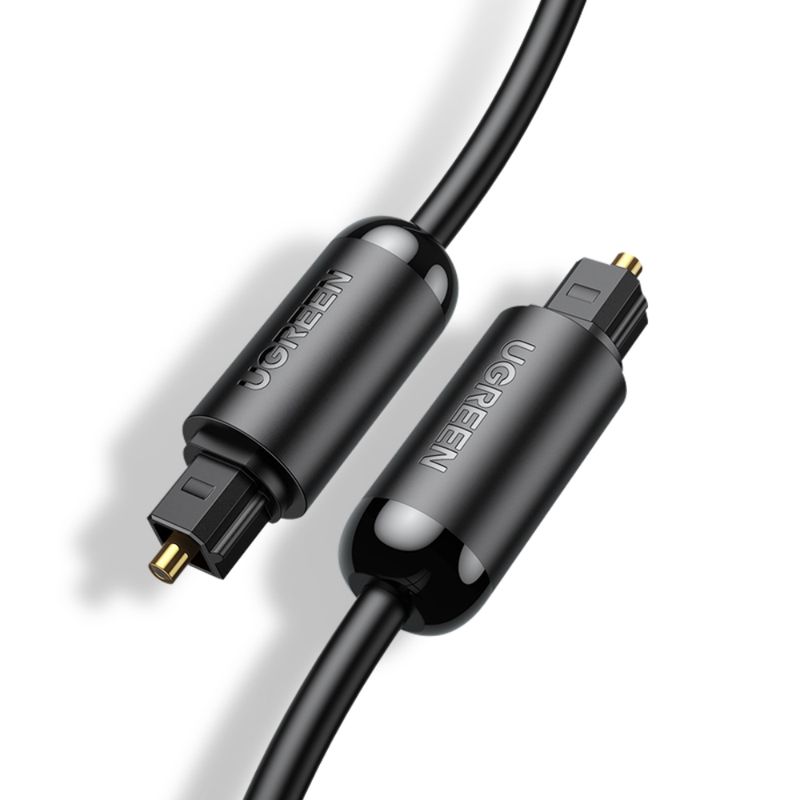 Cable De Audio Optico Toslink 3M M/M Ugreen Av122 Cables Adaptadores y Conectores