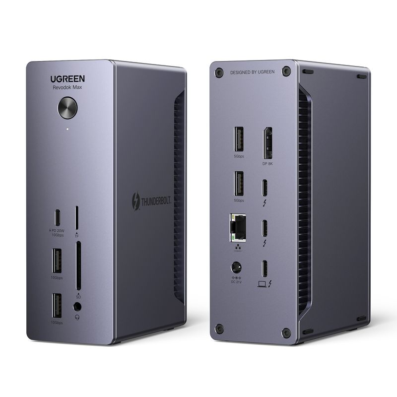 UGREEN-MULTIPUERTO-USB-C-13EN1-8K-DOCKING-STATION-COMPATIBLE-WIN-MAC-U710