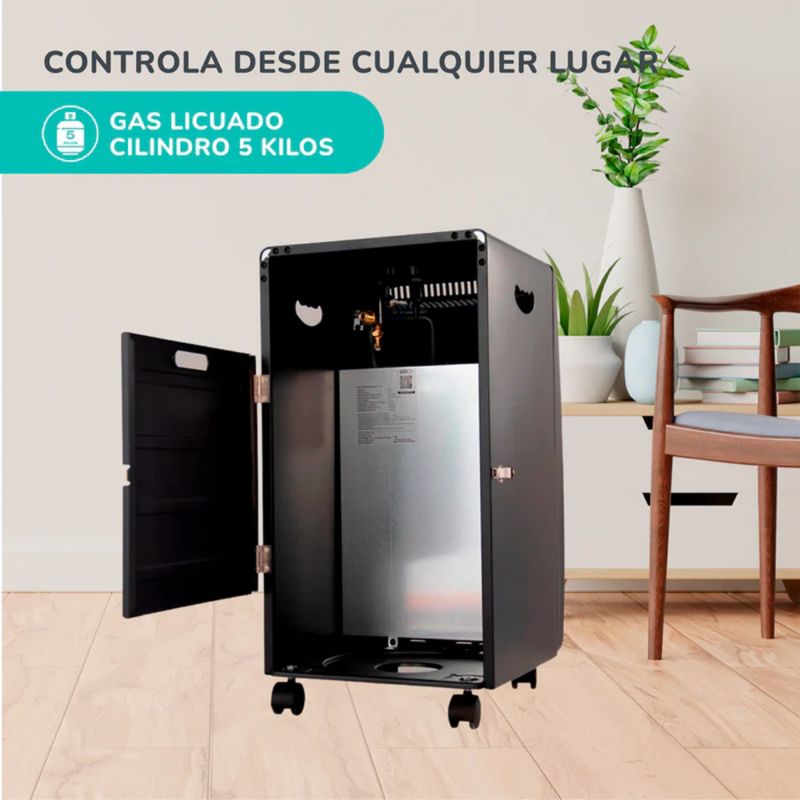 KENDAL-ESTUFA-GAS-5-KG-BLACK