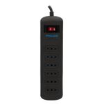 ALARGADOR-1.5MT---6-TOMAS-NEGRO---PROTECCION-PHILCO