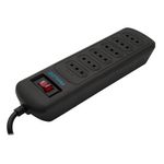 ALARGADOR-1.5MT---6-TOMAS-NEGRO---PROTECCION-PHILCO