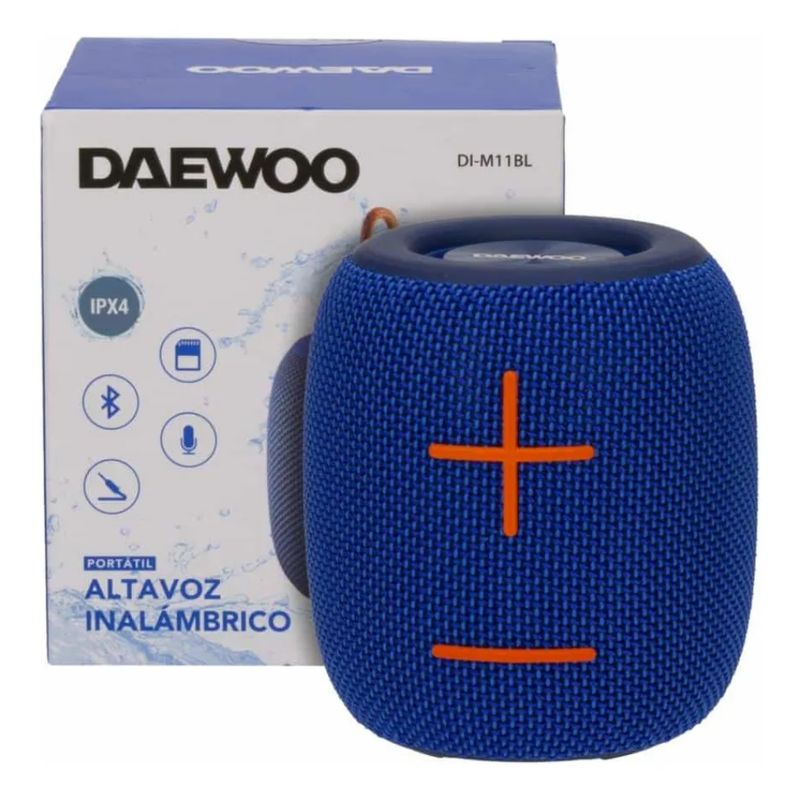 DAEWOO PARLANTE PORTATIL BT DI M11  AZUL