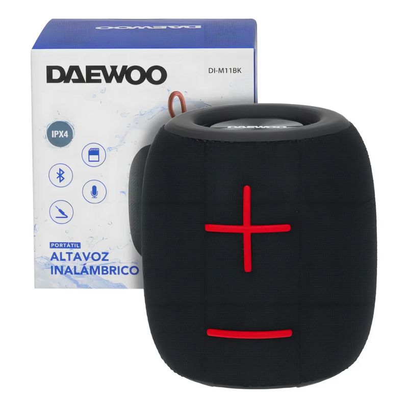 DAEWOO-PARLANTE-PORTATIL-BT-DI-M11-BLACK