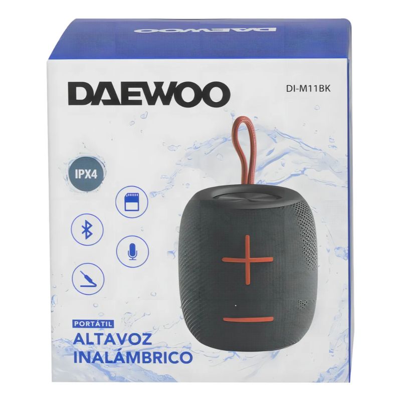 DAEWOO-PARLANTE-PORTATIL-BT-DI-M11-BLACK