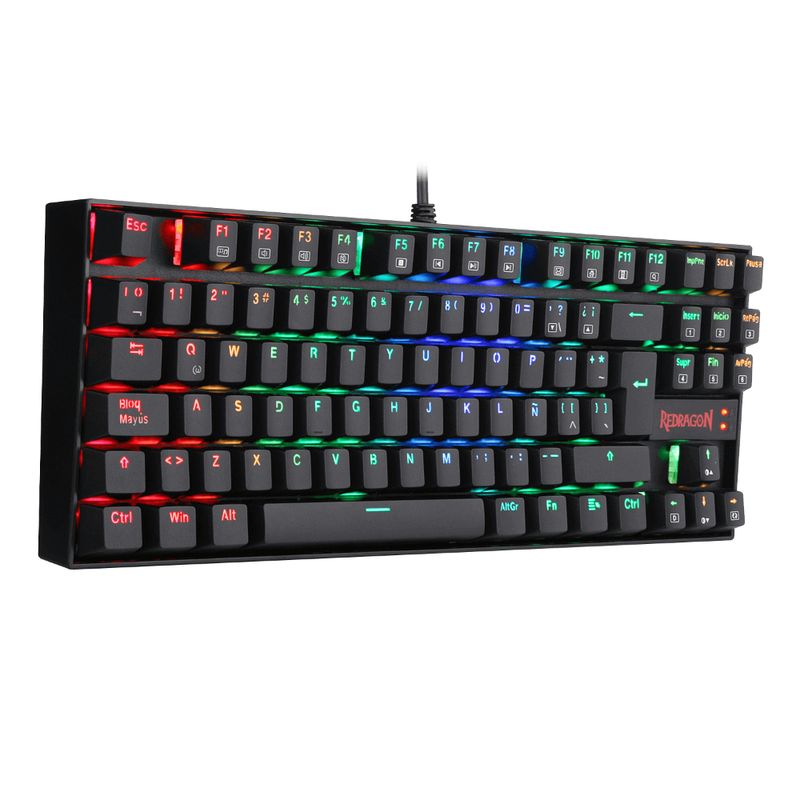 REDRAGON-TECLADO-GAMER-KUMARAK-552-BLACK-RGB-RED-SWITCH-MECANICO