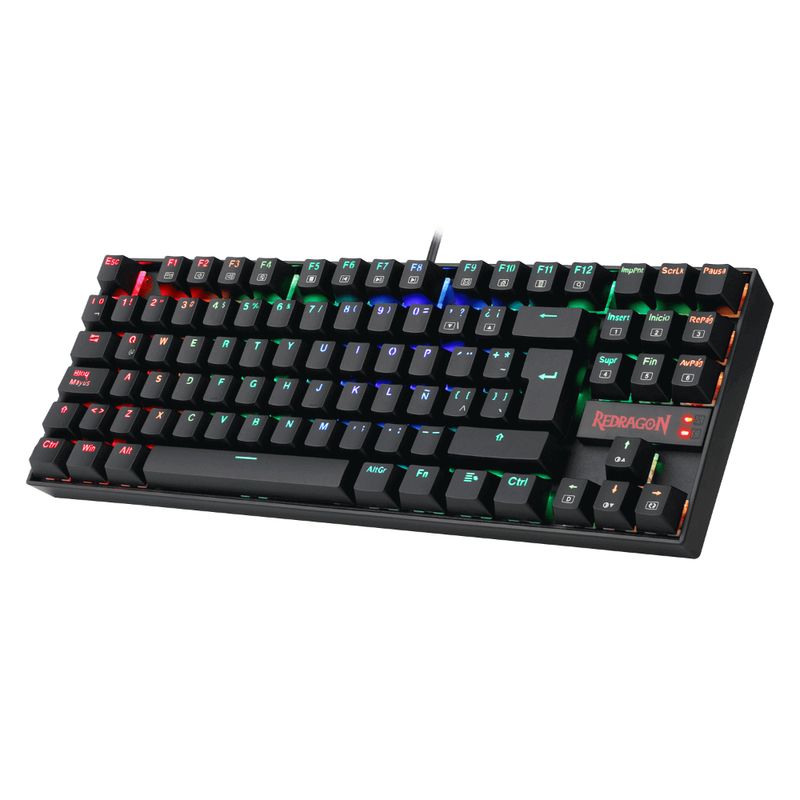 REDRAGON-TECLADO-GAMER-KUMARAK-552-BLACK-RGB-RED-SWITCH-MECANICO