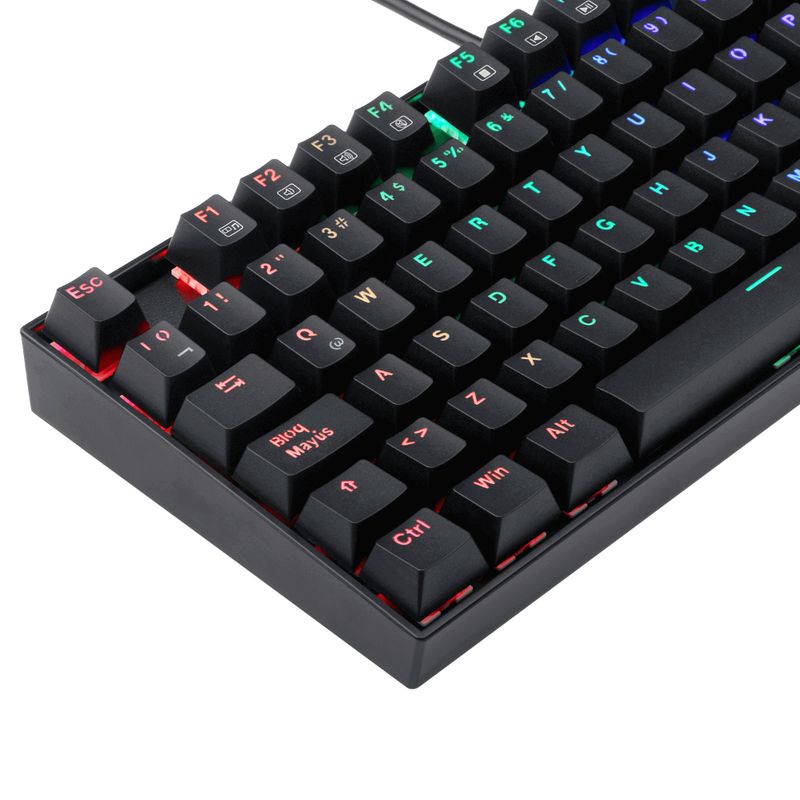 REDRAGON-TECLADO-GAMER-KUMARAK-552-BLACK-RGB-RED-SWITCH-MECANICO