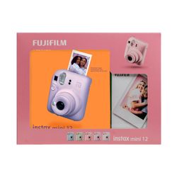 INSTAX PACK CAMARA MINI SKY LILA + 10 PELICULAS