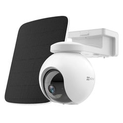 EZVIZ CAMARA 4G LTE EB8 2K INALAMBRICA+PANEL SOLAR/SMART/PT 360/AUDIO BIDIRECCIONAL/SIRENA CC1077