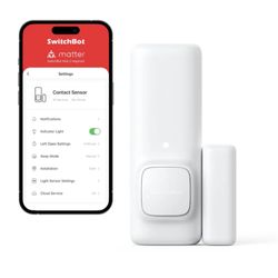 SWITCHBOT SENSOR DE ALARMA PARA PUERTAS Y VENTANAS  CONTACT SENSOR