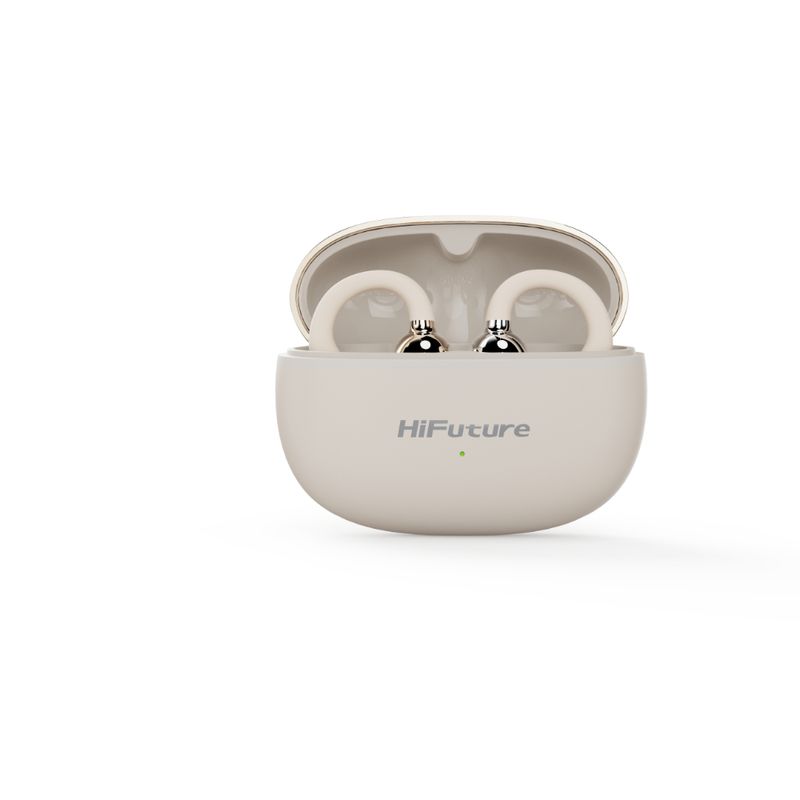HIFUTURE-AUDIFONOS-TWS-TIPO-CLIP-FLEXCLIP-CHAMPAGNE-GOLD-