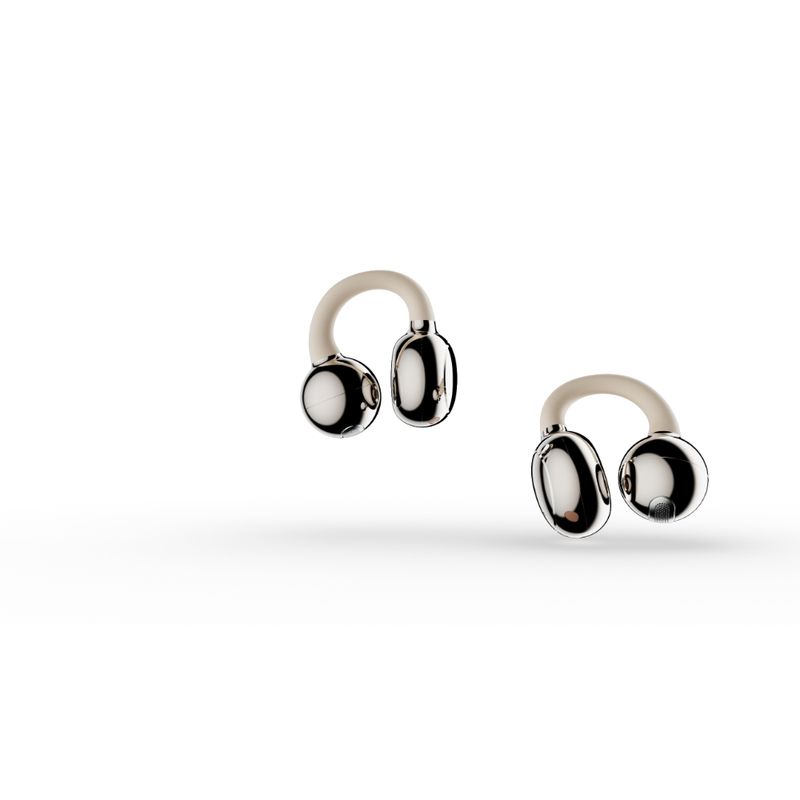 HIFUTURE-AUDIFONOS-TWS-TIPO-CLIP-FLEXCLIP-CHAMPAGNE-GOLD-