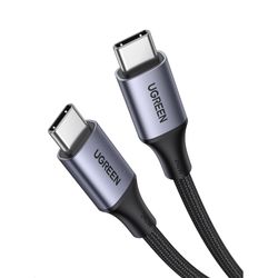 UGREEN CABLE USB-C / USB-C 3.1 DATAPOWER 240W MAX 2 METROS REFORZADO BLACK US535