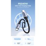 UGREEN-CABLE-USB-C---USB-C-3.1-DATAPOWER-240W-MAX-2-METROS-REFORZADO-BLACK-US535-