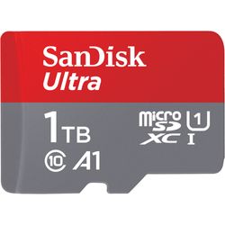 SANDISK TARJETA DE MEMORIA MICROSD CON/ADP 1TB Clase 10 A1 150MB/s  SDSQUAC-1T00-GN6MA