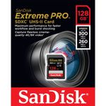SANDISK-TARJETA-DE-MEMORIA-SD-EXTREME-PRO-128GB-UHS-II-300MB-S---260MB-S-SDSDXDK-128G-GN4IN