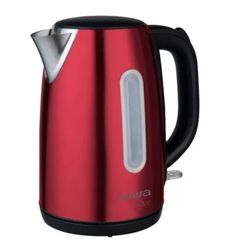 AIWA HERVIDOR ELECTRICO DE ACERO INOXIDABLE ROJO 1.7 LT  AW-JD1402R