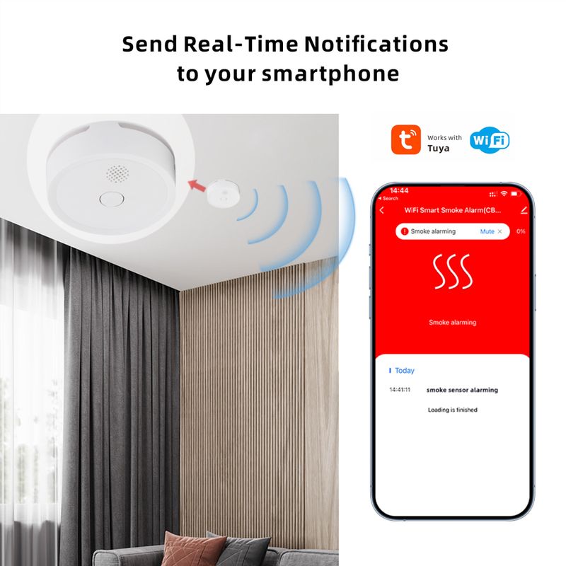 HEIMAN-DETECTOR-DE-HUMO-WIFI-APP-TUYA