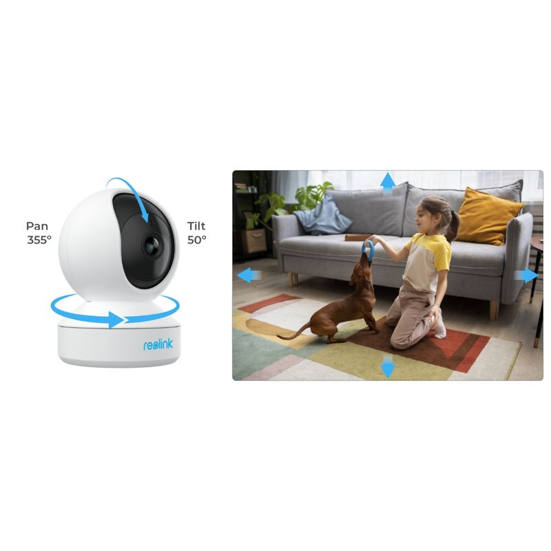 REOLINK CAMARA IP WIFI E1 3MP SMART PT
