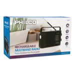 PHILCO RADIO MULTIBANDA RECARGABLE LED