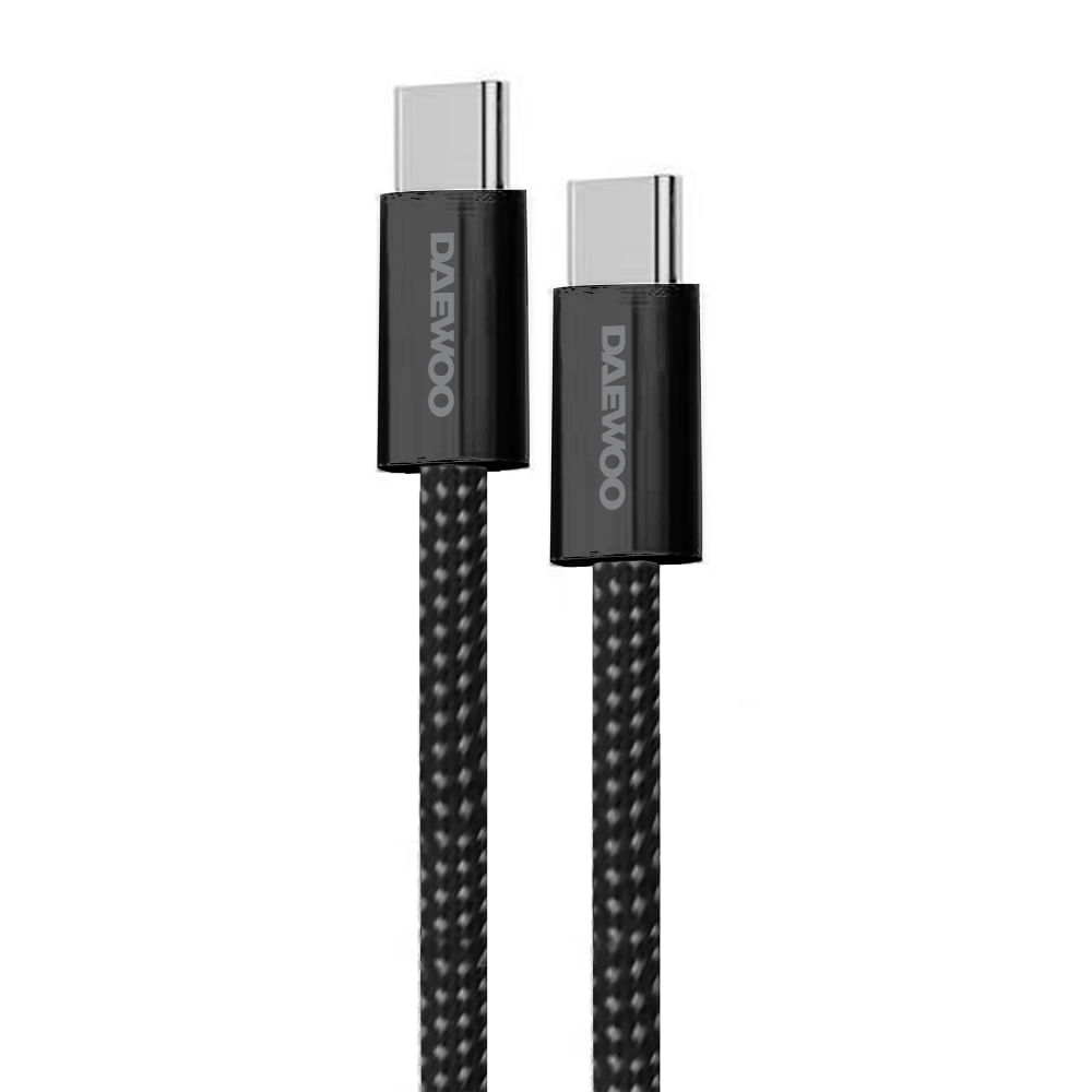 DAEWOO CABLE DE CARGA 20W C A C CABLE DE 1.2M - BLACK DWCC20BK