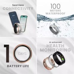 HIFUTURE  ANILLO INTELIGENTE RING 2 ROSE GOLD 60 MM