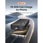 UGREEN-BATERIA-PORTATIL-20.000MAH-PD-20W-1USB-C-1USB-A-PB312